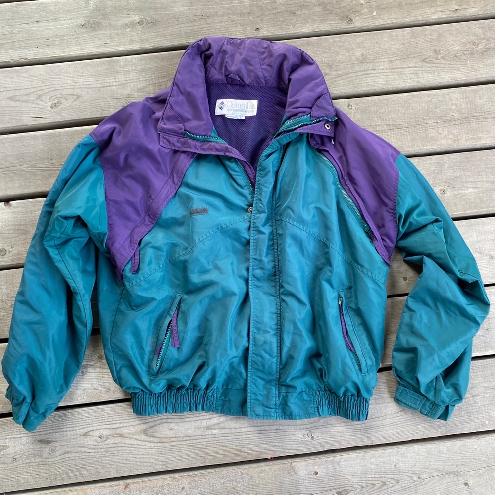 Vintage Columbia Purple/Teal Jacket